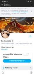 Ex machina - Danceswithcircles OnlyFans Leaked