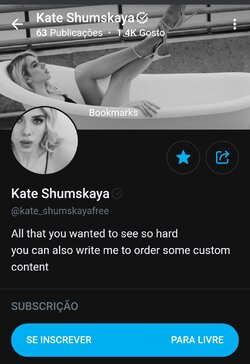 Kate Shumskaya Only Fans