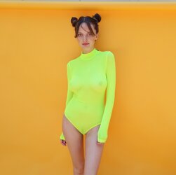 Crazy amazing neon yellow mesh bodysuit4.jpg