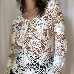 Cute crochet long sleeve top_03.jpg